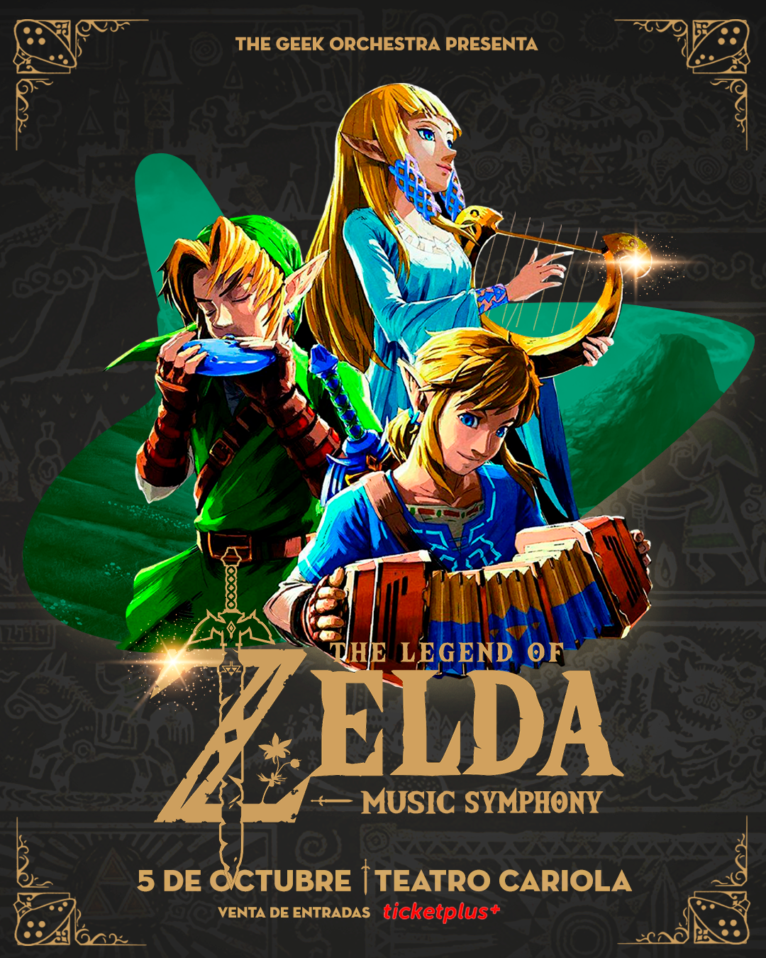 The Legend of Zelda en formato sinfónico llega a Chile